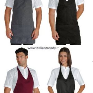 Grembiule Pettorina Unisex Ristoranti Eventi 3 Varianti -Magic