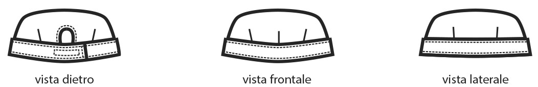 Cappello Cameriere Gelateria a Tamburello per Bar Creperia In 8 Colori - immagine 16