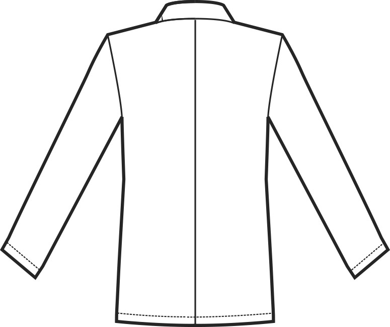 Coreana uomo per divisa alberghi in cotone rigata in 4 varianti - immagine 9