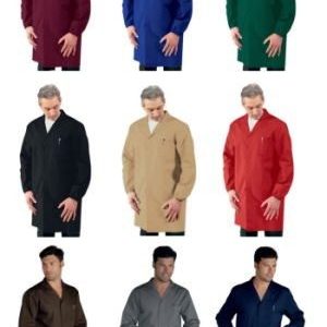 Camice uomo lungo con elastico al polso  vari colori moisto cotone