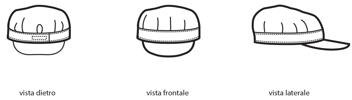 SAM - Cappellocon visiera effetto tessuto grezzo - immagine 4