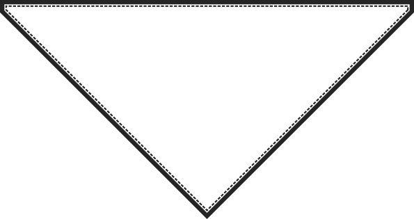 Triangolo Per Cuoco o Chef Per Cucina o Pizzeria 5 Colori Nero, Giallo, Blu, Rosso, Bordeaux - immagine 7