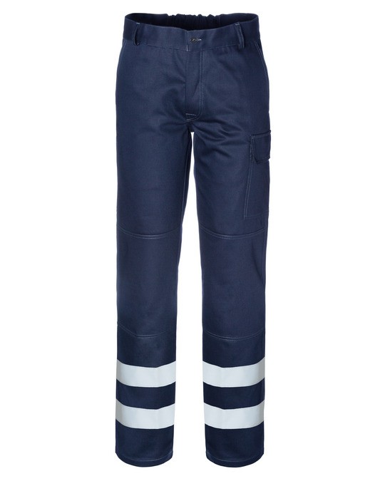 Pantalone Invernale Blu con Strisce Rifrangenti - Sicurezza e Comfort Termoplus+ - immagine 6