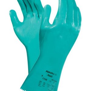 Guanto in Nitrile Rinforzato AlphaTec SolKnit 39-122 - Protezione Chimica e Termica