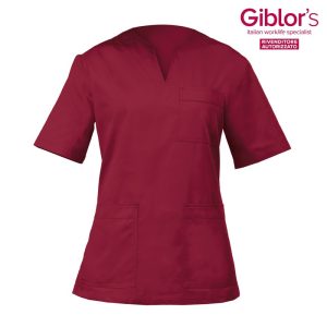 Casacca Donna Per Estetica Infermiera Sfiancata a Mezza Manica 6 Colori-Margherita