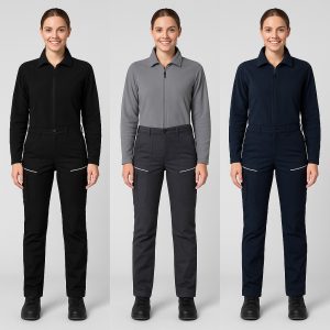 Pantalone Invernale Donna da Lavoro- Cotone Elasticizzato, 3 Colori R-Stretch Lady Taglie XS-XXL