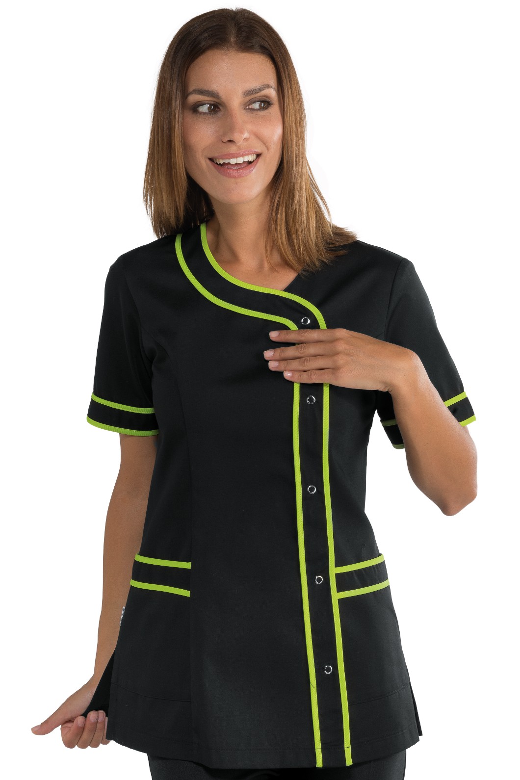 Casacca brasilia nera profili rosso - immagine 4