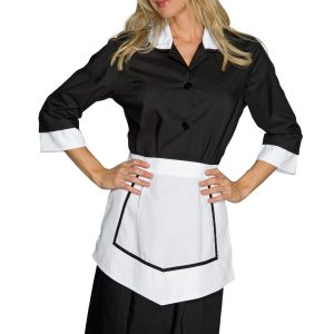 Vestito Nero o Blu e Bianco per Collaboratrice Domestica Pulizie Colf