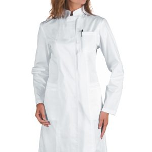 Camice Donna Bianco Coreana Per Medico Farmacista Maniche Lunghe o Corte