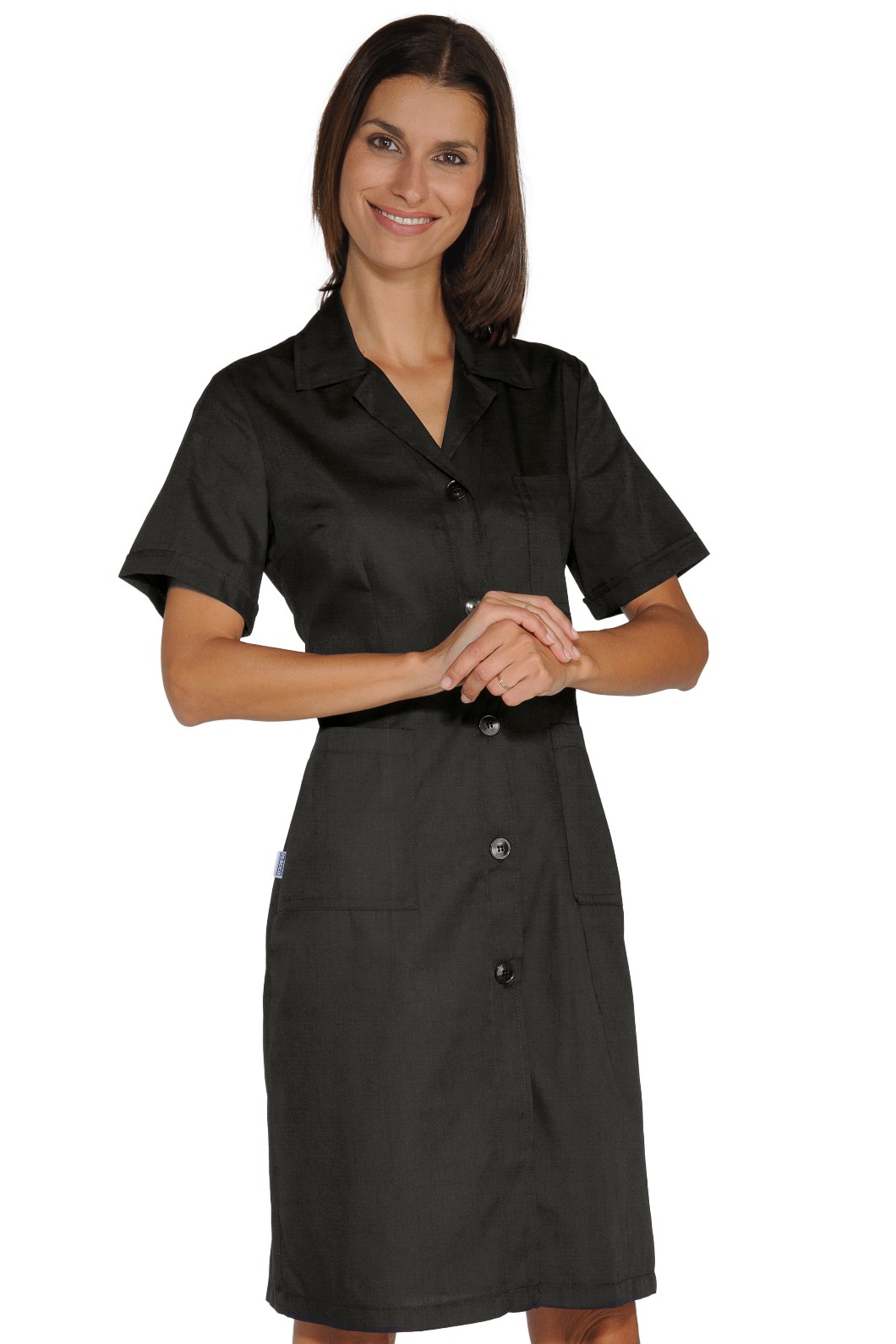 Camice da Donna Slim e Leggero Tinta Unita a Manica Corta 7 Colori - immagine 2