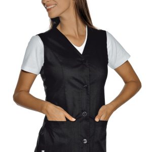 Smanicato A Casacca Da Donna Per Centro Estetico Spa Nero o Blu Cina