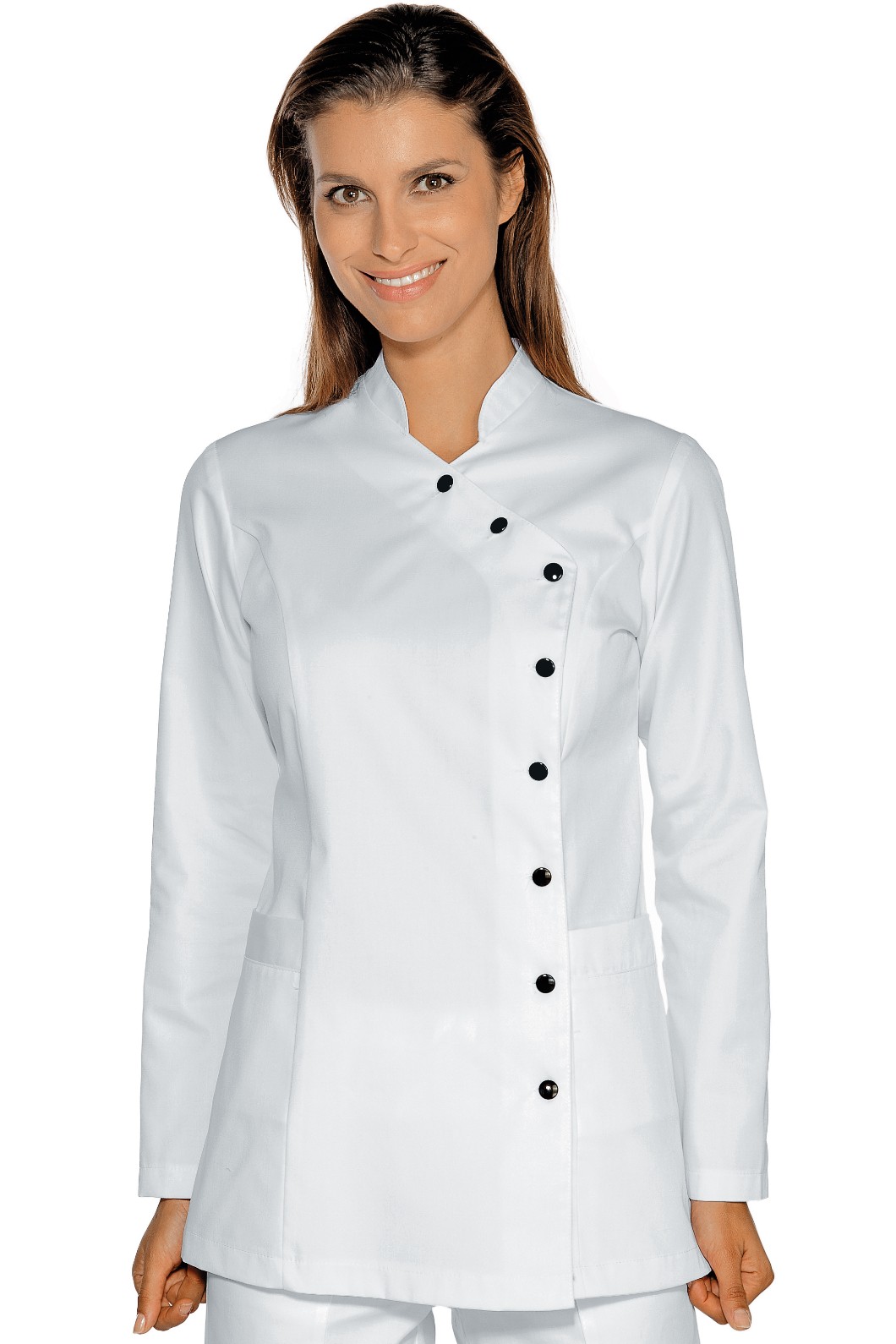 Casacca Stile Orientale M/L o M/M Per Estetiste Parrucchiere SPA - immagine 2