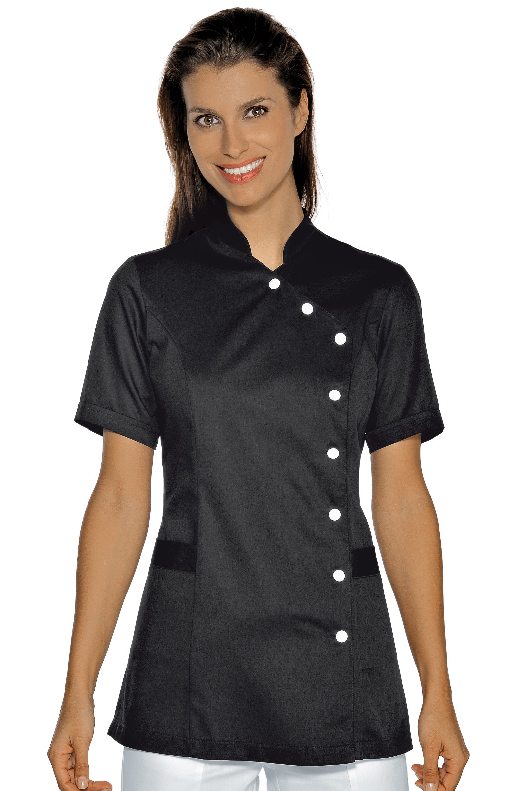 Casacca Stile Orientale M/L o M/M Per Estetiste Parrucchiere SPA - immagine 6