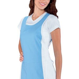 Casacca a Scamiciato da Donna in Cotone Taglia Unica bicolore Per Estetista Spa