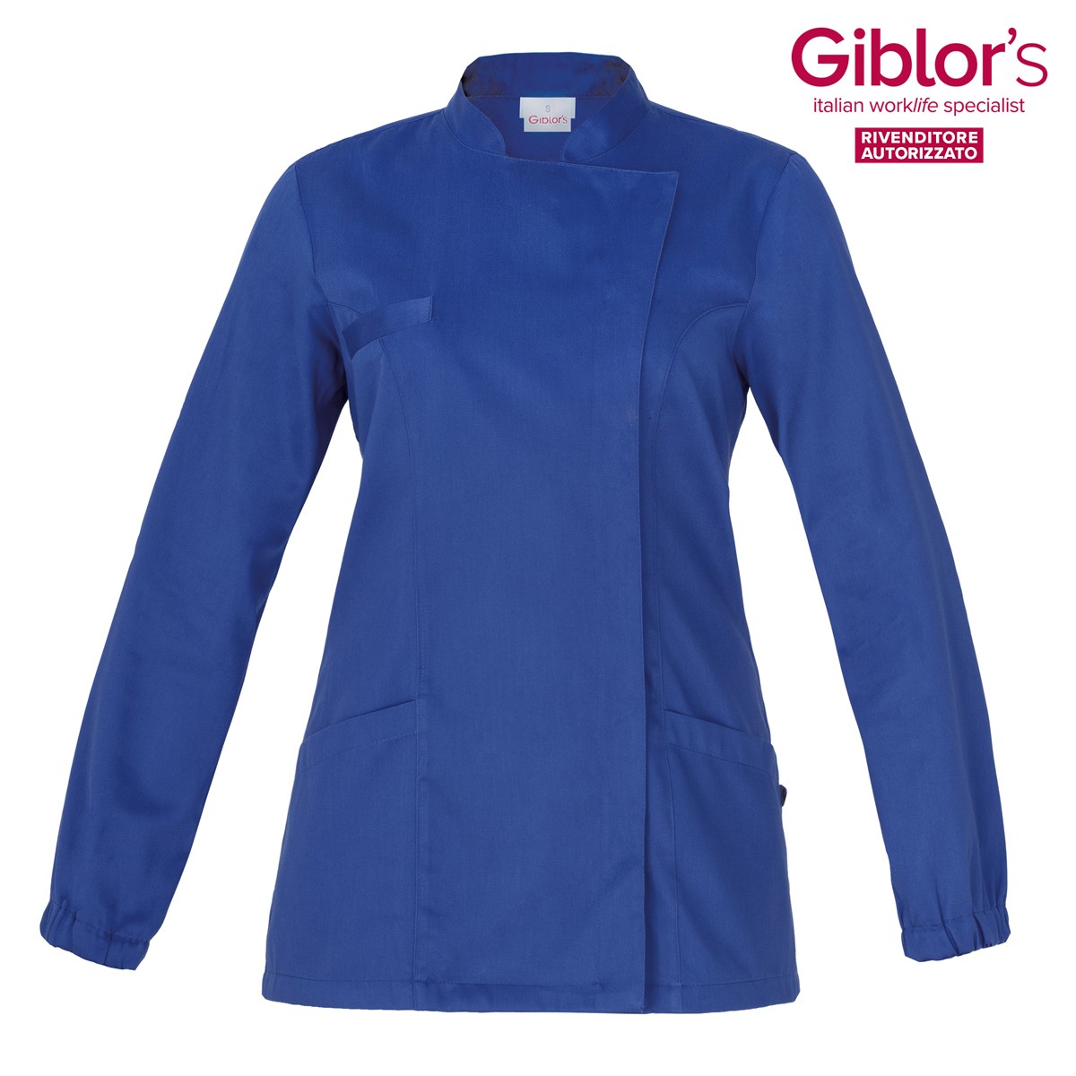 Casacca Donna Coreana Maniche Con Polsini, tre Colori Uso Medico Dentistico-Amanda