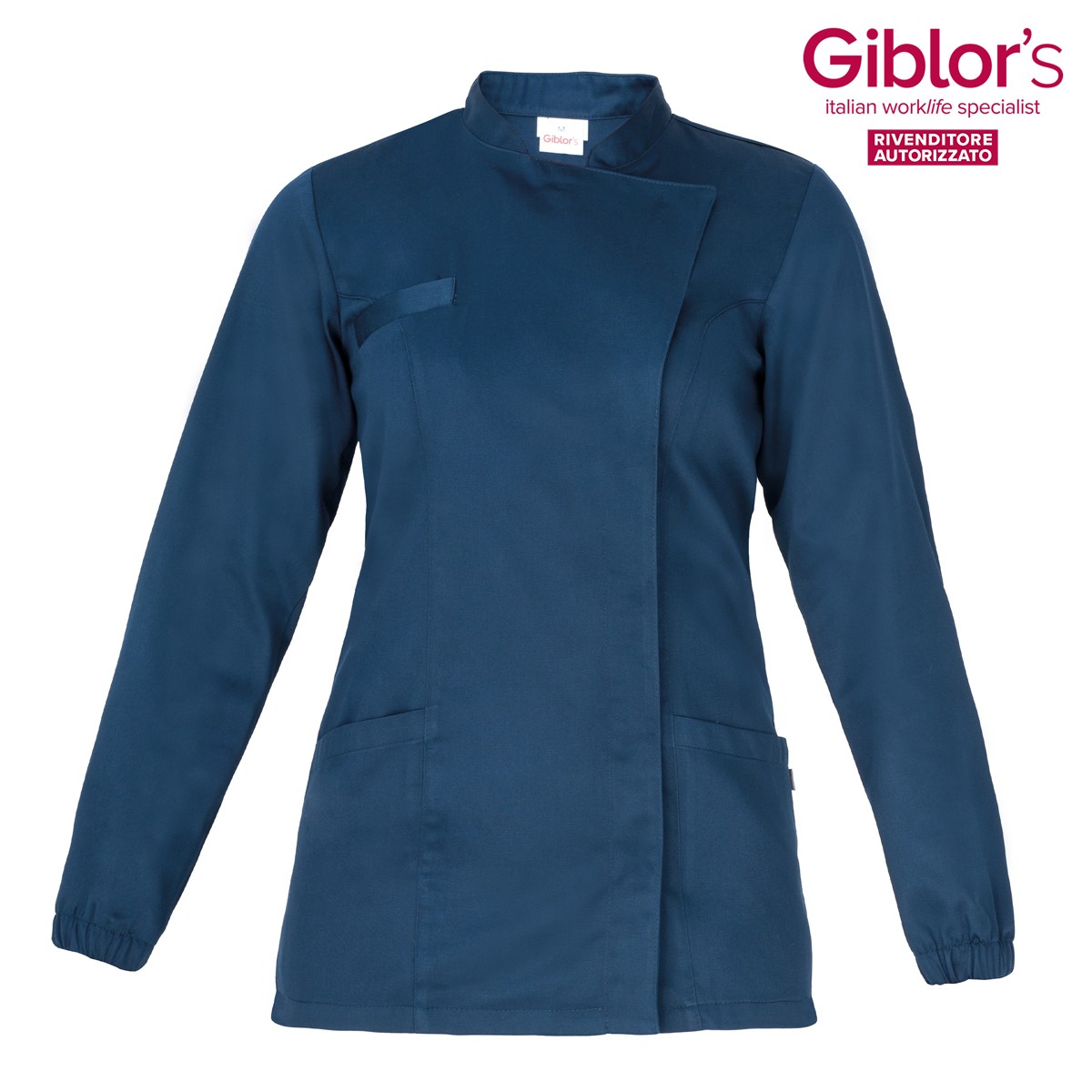 Casacca Donna Coreana Maniche Con Polsini, tre Colori Uso Medico Dentistico-Amanda - immagine 3