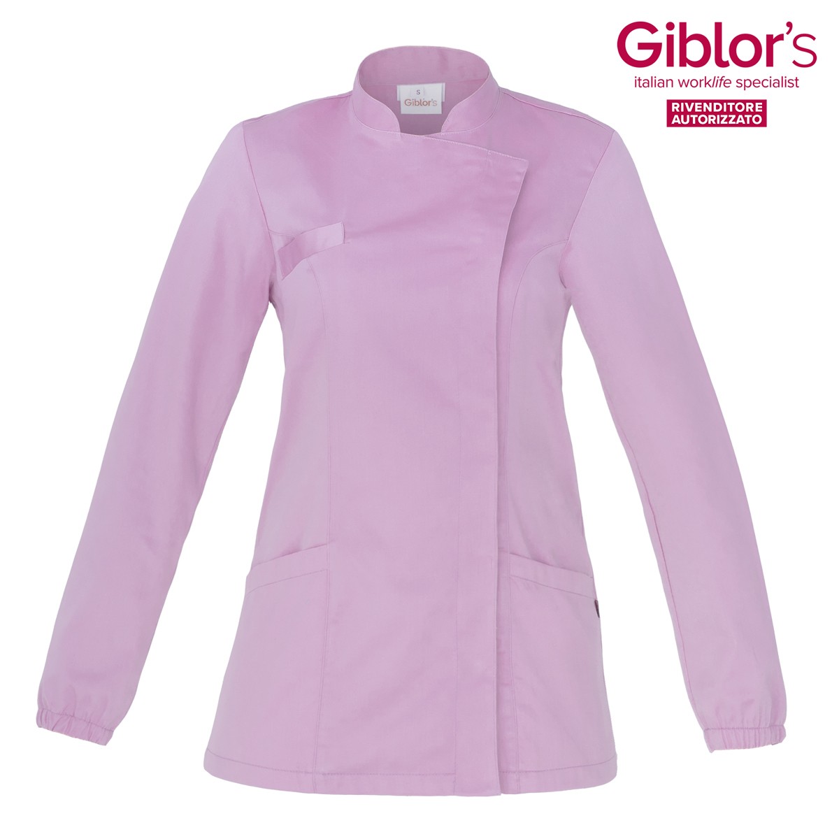 Casacca Donna Coreana Maniche Con Polsini, tre Colori Uso Medico Dentistico-Amanda - immagine 2