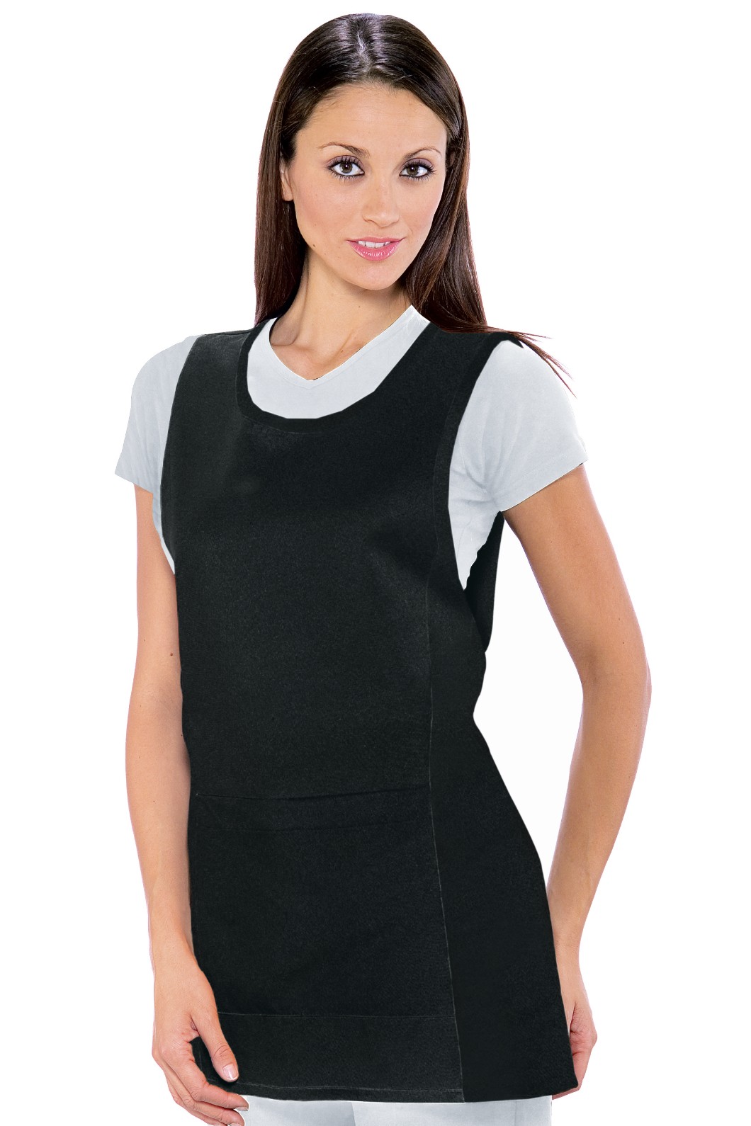 Vestitino Donna A Poncho Per Parrucchiera Estetista Spa o Impresa di Pulizie - immagine 2