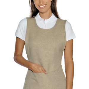 Vestitino Donna A Poncho Per Parrucchiera Estetista Spa Natural o Smoke