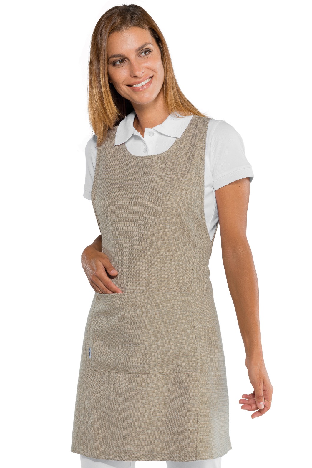 Vestitino Donna A Poncho Lungo Per Parrucchiera Estetista Spa + Colori - immagine 6