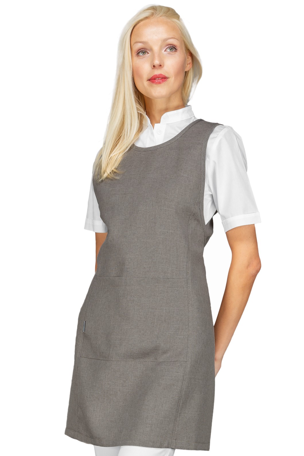 Vestitino Donna A Poncho Lungo Per Parrucchiera Estetista Spa + Colori - immagine 7