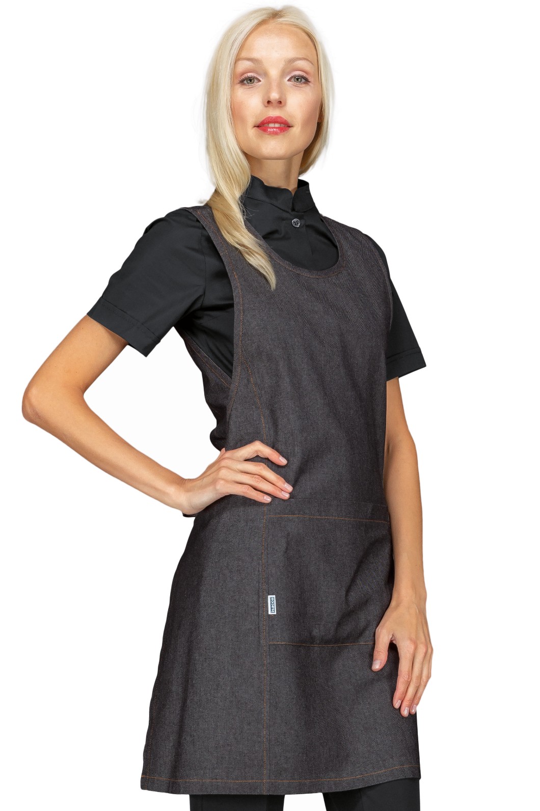 Vestitino Donna A Poncho Lungo Per Parrucchiera Estetista Spa + Colori - immagine 9