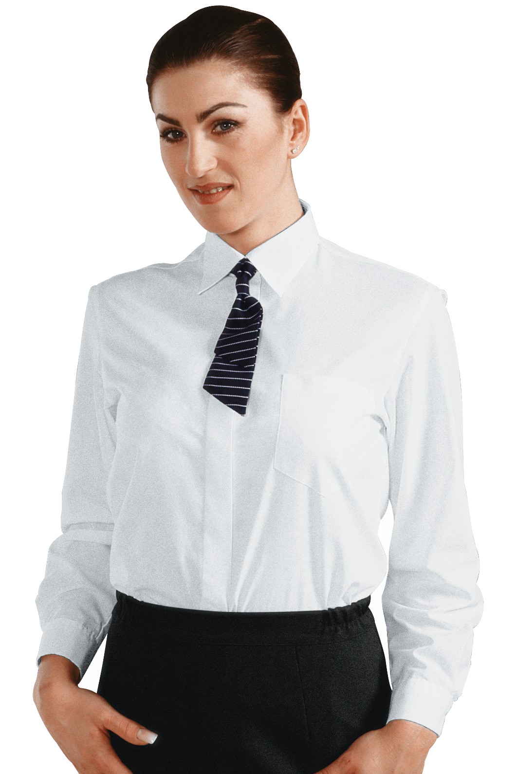 Camicia Bianca per Donna Linea Classica per Ristoranti Hotel Catering Hostess