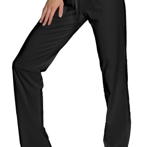 Pantalone Jersey Donna Medico Estetista Benessere Fitness Nero o Bianco