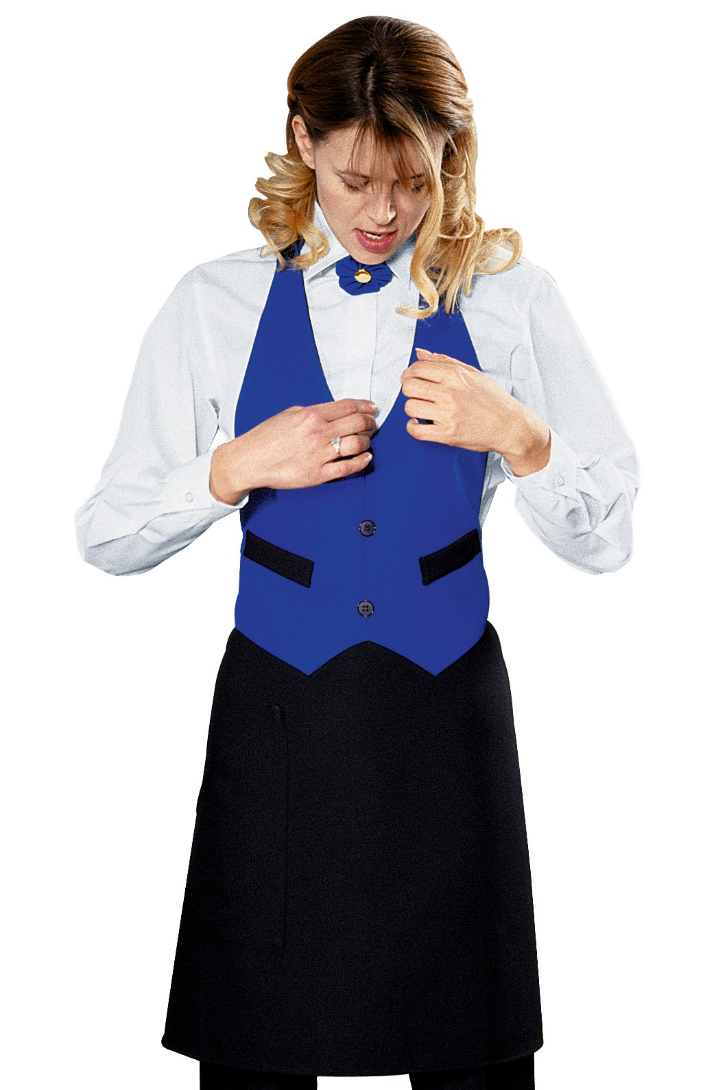 Grembiule con Pettorina a Gilet Per Ristoranti Bar Garcon - immagine 5