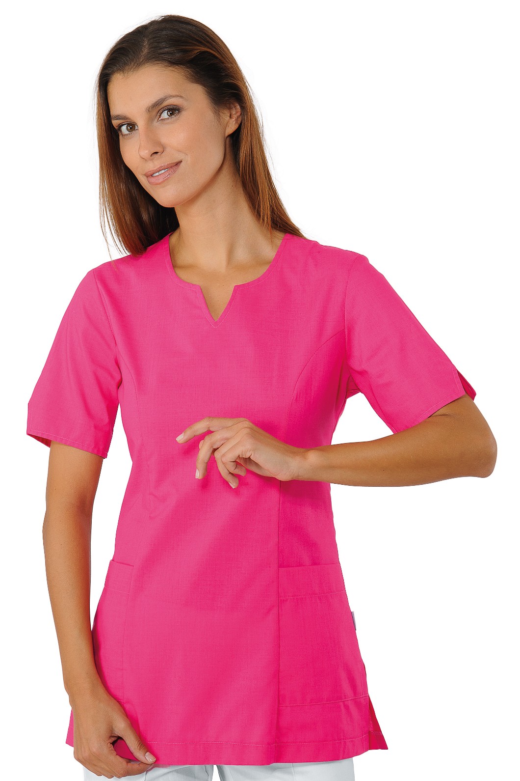 TIFFANY - Casacca donna per centri estetici sciancrata mezze maniche leggera in più colori - immagine 7