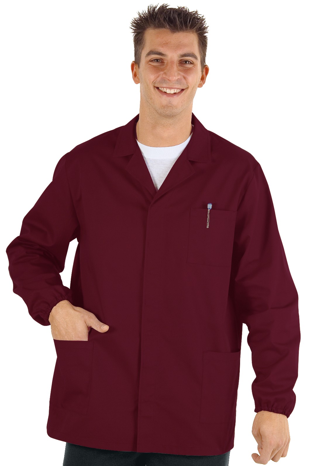 Camice corto generico per operaio o magazziniere misto cotone gr. 195 8 Colori - immagine 3