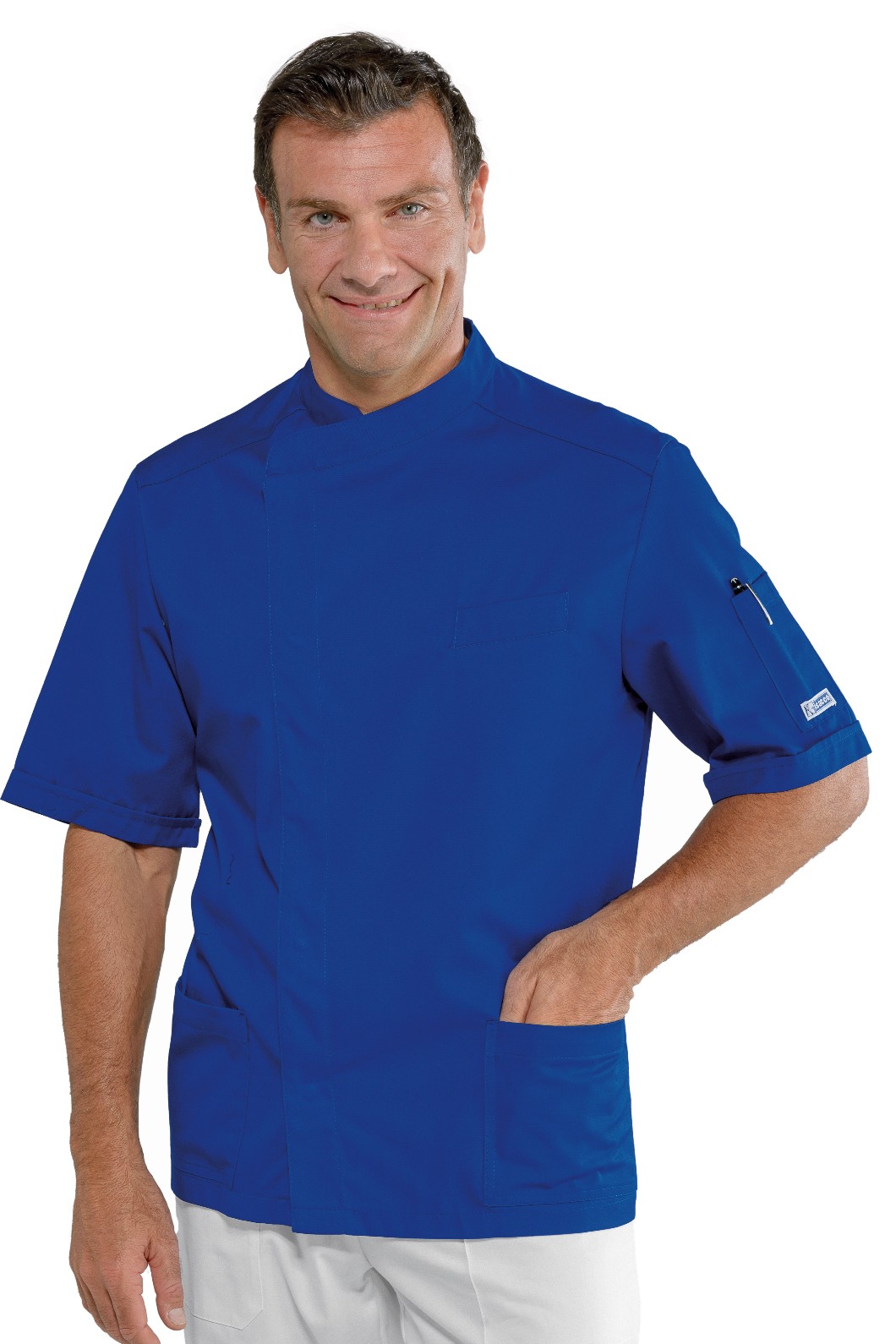 PHIPADELPHIA - Casacca alla coreana mezza manica per medicale in più colori gr.195 misto cotone - immagine 4