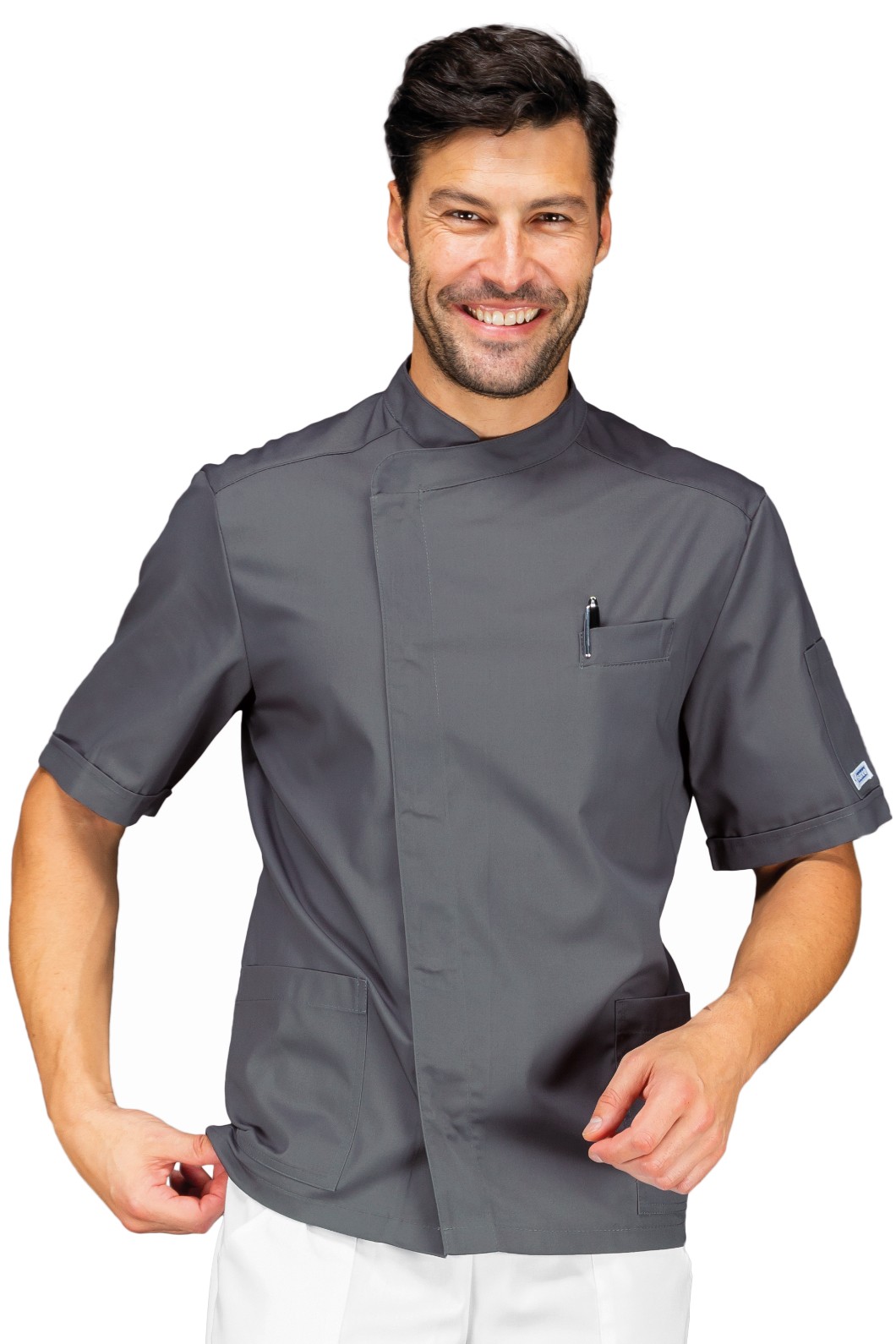 PHIPADELPHIA - Casacca alla coreana mezza manica per medicale in più colori gr.195 misto cotone - immagine 5