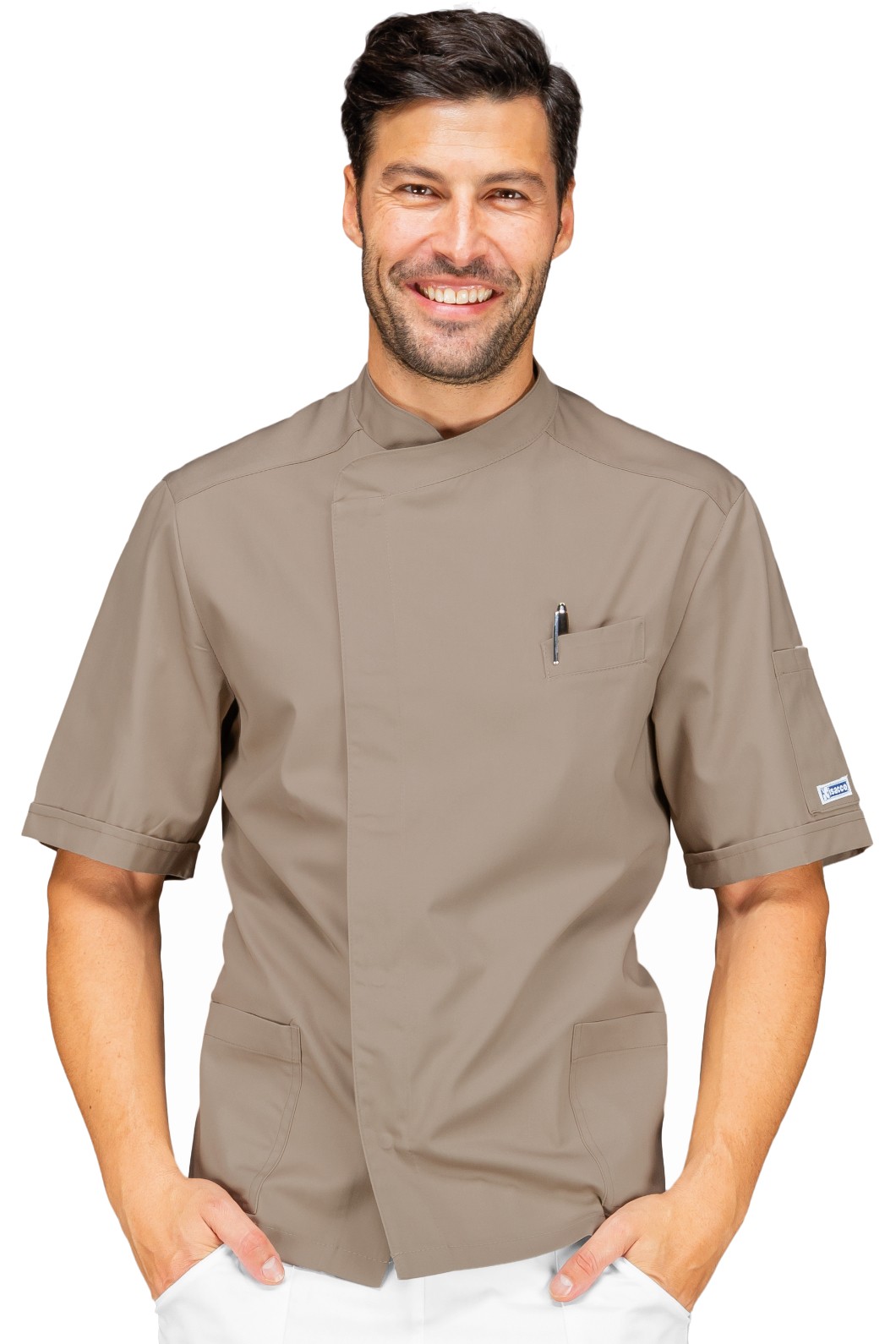 PHIPADELPHIA - Casacca alla coreana mezza manica per medicale in più colori gr.195 misto cotone - immagine 6