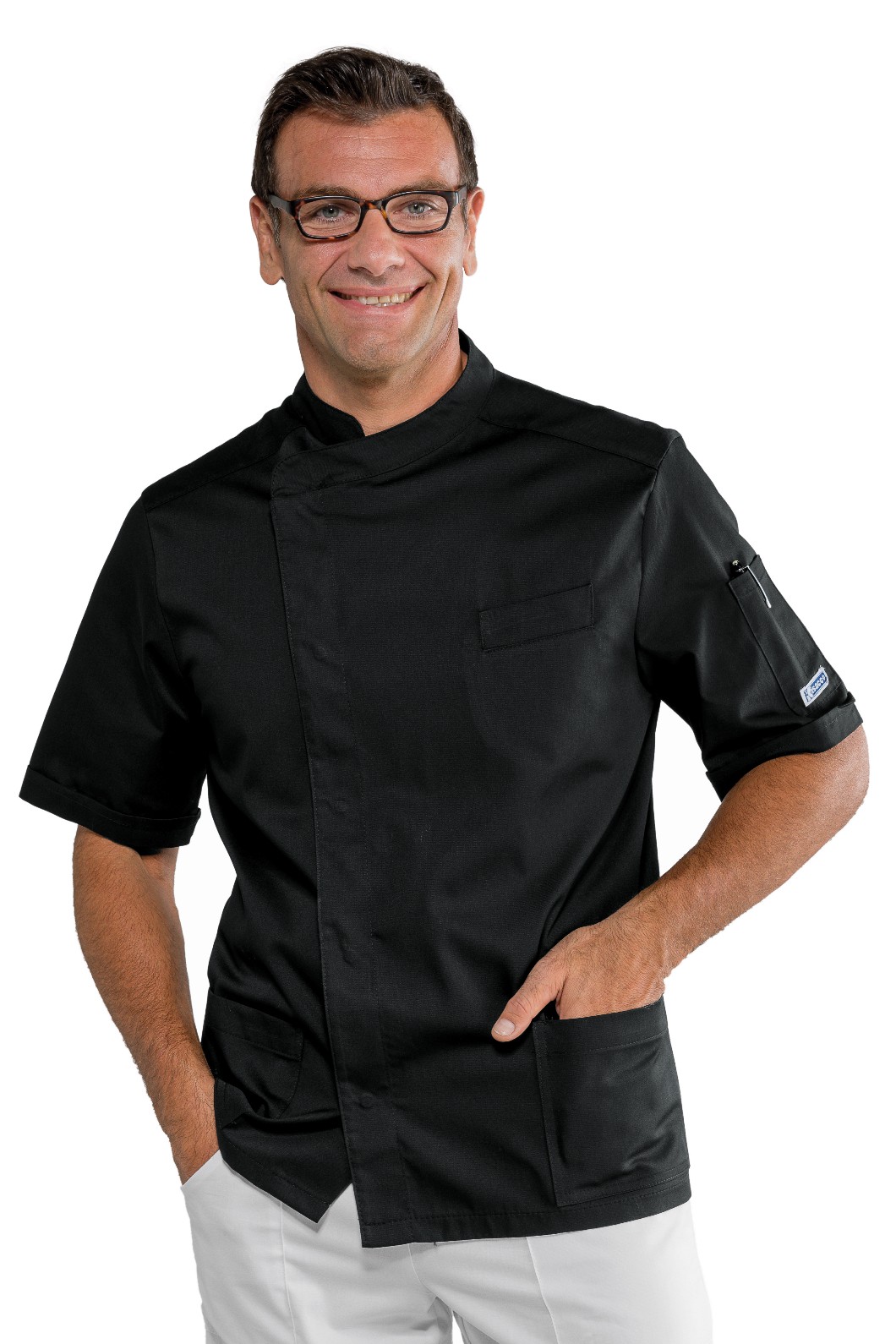 PHIPADELPHIA - Casacca alla coreana mezza manica per medicale in più colori gr.195 misto cotone - immagine 8