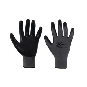 Guanti Poliestere Nitrile Simil-Schiuma X-Glove - Confezione da 12 pz, Versatili e Resistenti