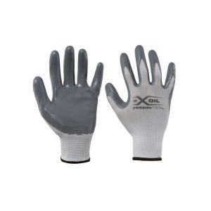 Guanto Poliestere/Nitrile Liscio - Ergonomico e Robusto, Misure 6-11