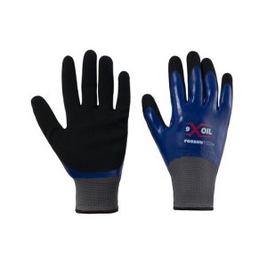 Guanto Poliestere/Nitrile Doppia Spalmatura Antiscivolo - Multiuso, Varie Taglie