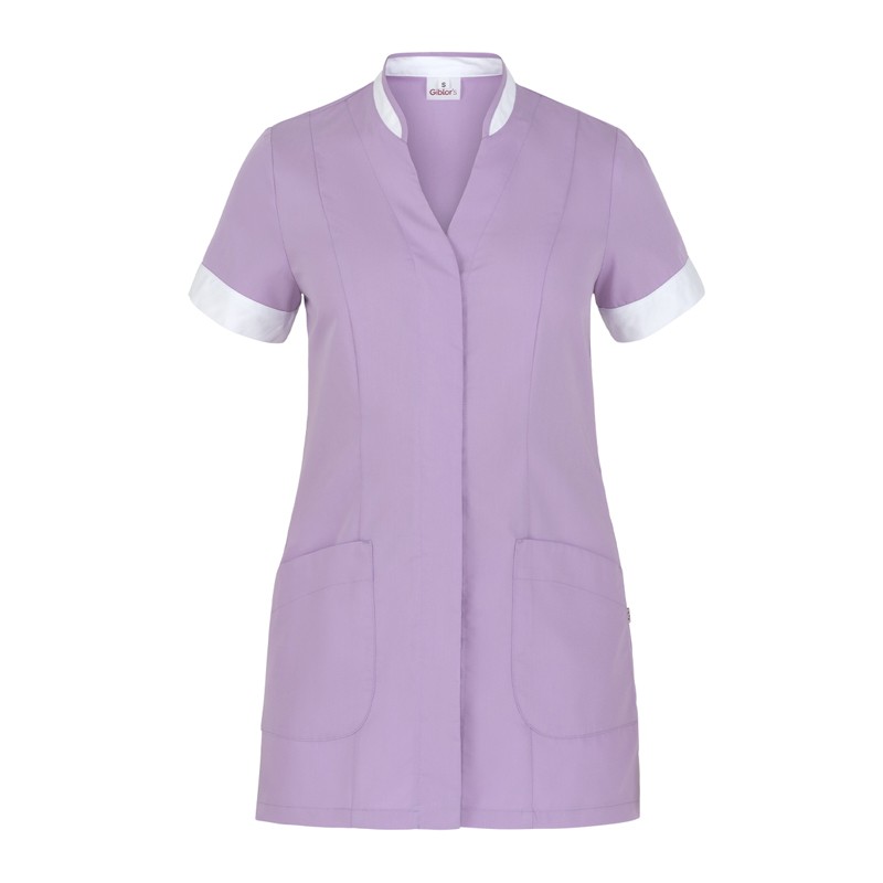 Casacca Da Donna Scollo a V Maniche Corte Divisa Settore Estetico Sanitario 3 Colori - immagine 5