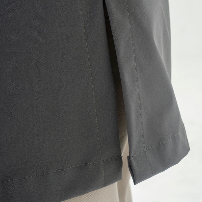 Giacca Uomo da Cuoco Leggera con Collo alla Coreana e Bottoni Automatici Nascosti - immagine 14