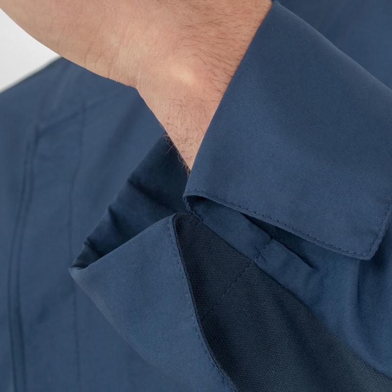 Giacca da Cuoco Leggera e Traforata in Bianco, Nero, Blu, Grigio-Michael - immagine 9