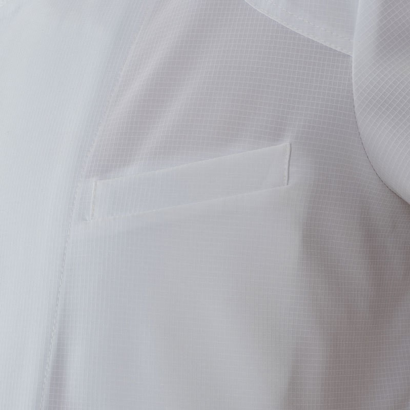 Giacca Per Cucina a Maniche Corte Leggera e Robusta In Bianco o Nero - immagine 6