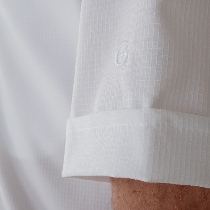 Giacca Per Cucina a Maniche Corte Leggera e Robusta In Bianco o Nero - immagine 7