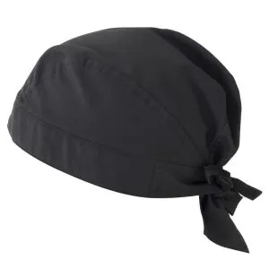 bandana nera da cucina