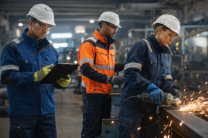 Abbigliamento da lavoro per il settore industria e tecnico: guida ai DPI e alle divise professionali