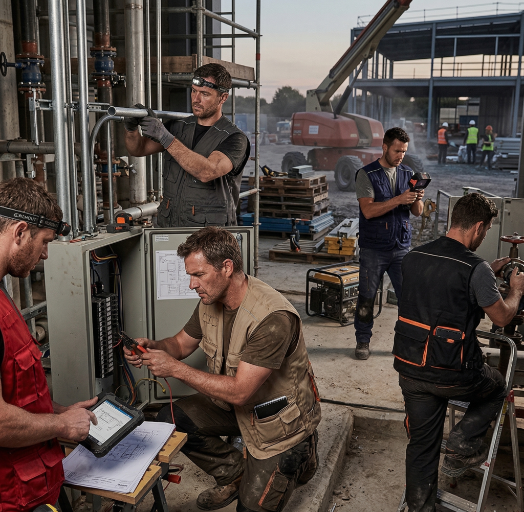 Gilet multitasche Florida Rossini: 9 tasche, profili catarifrangenti, 6 colori