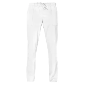RODI pantalone bianco in luxsatin